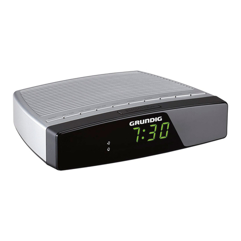 Grundig SONOCLOCK 600 User manual