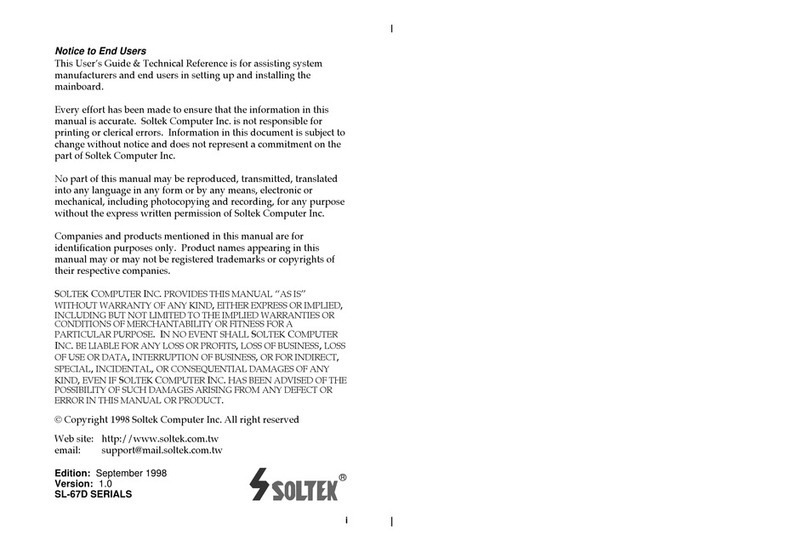 SOLTEK SL-67D manual