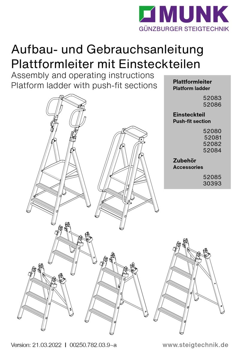 Munk 52083 User manual
