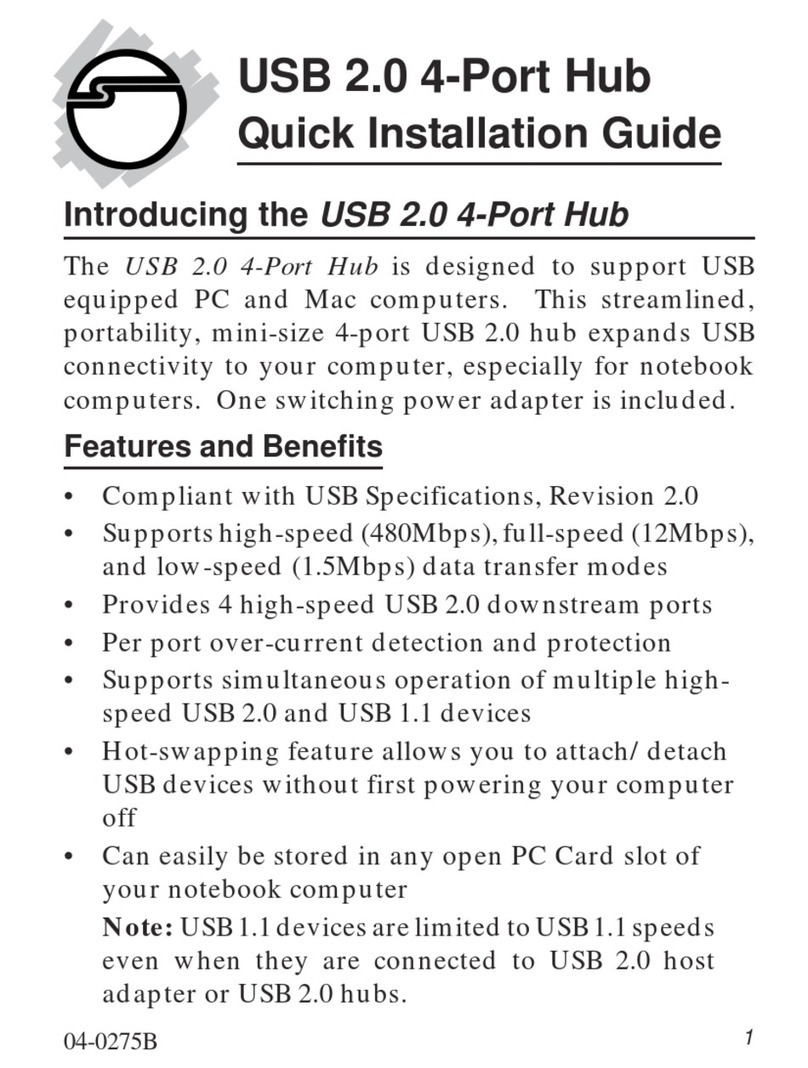 SIIG US22 Series Quick installation guide