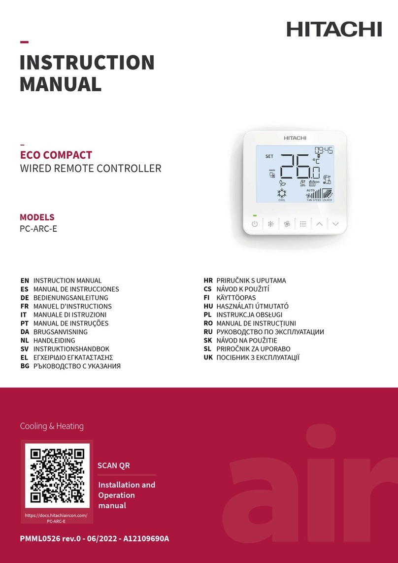 Hitachi ECO COMPACT PC-ARC-E User manual