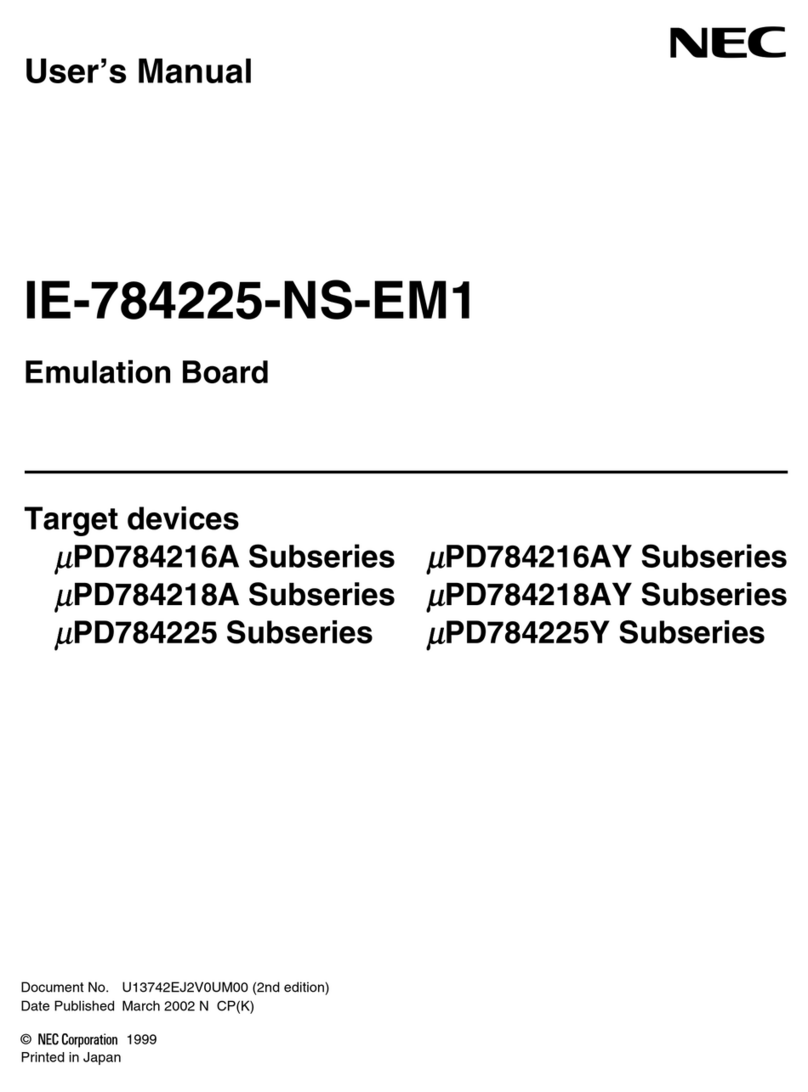 NEC IE-784225-NS-EM1 User manual