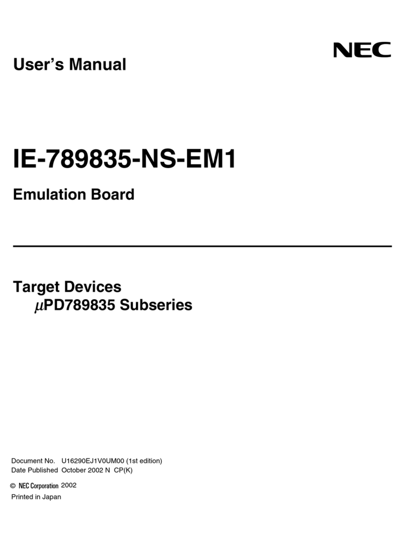 NEC IE-789835-NS-EM1 User manual