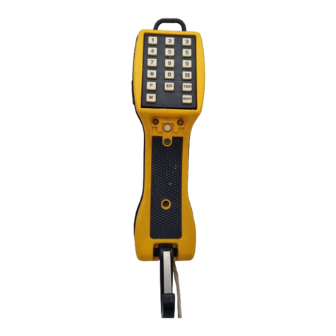 Hosiden Besson TEST TELEPHONE 290 manual