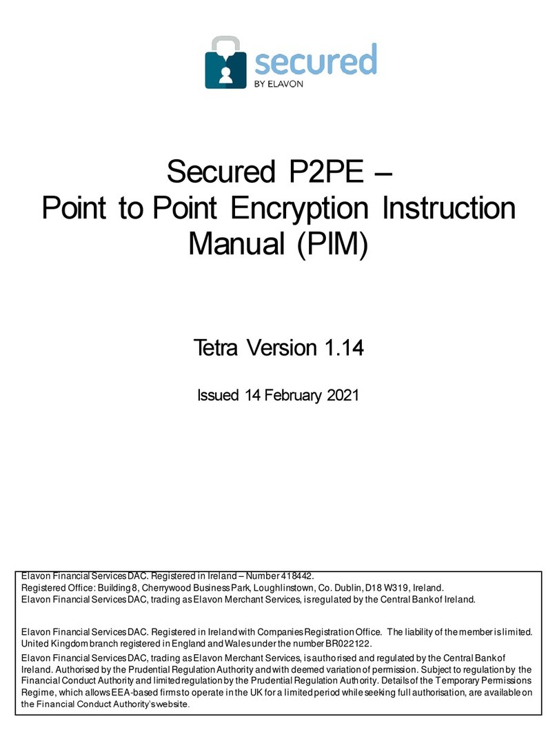Elavon Secured P2PE instruction manual
