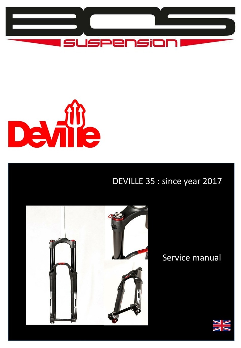 BOS Suspension Deville 35 Service manual