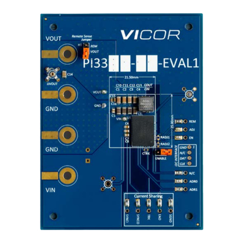 VICOR PI33 EVAL1 Series user guide