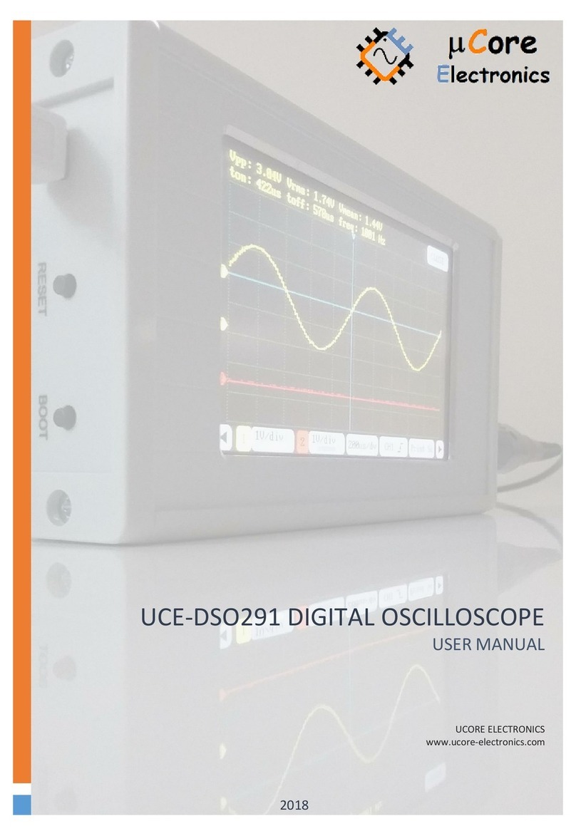 UCORE ELECTRONICS UCE-DSO291 User manual