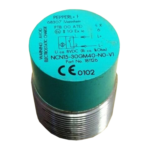 Pepperl+Fuchs NCN15-30GM40-N0-V1 User manual Pepperl+Fuchs NCN15-30GM40-N0-V1 User manual