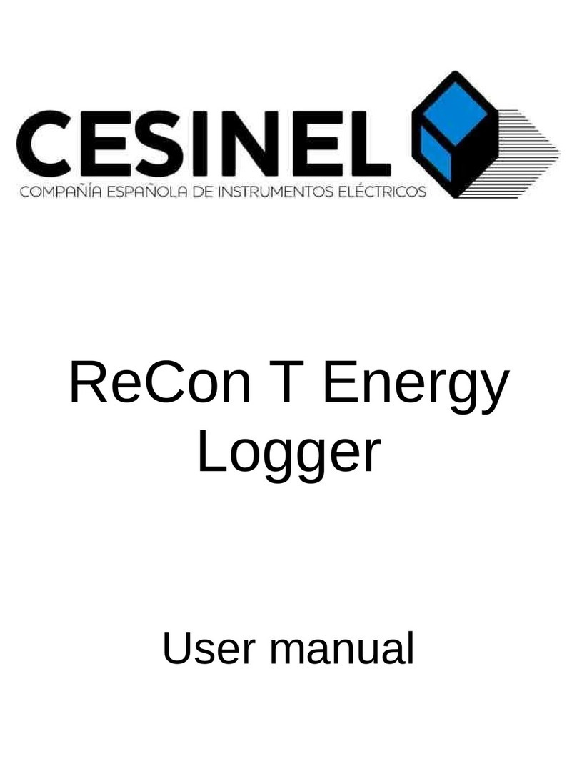 Cesinel ReCon T user manual