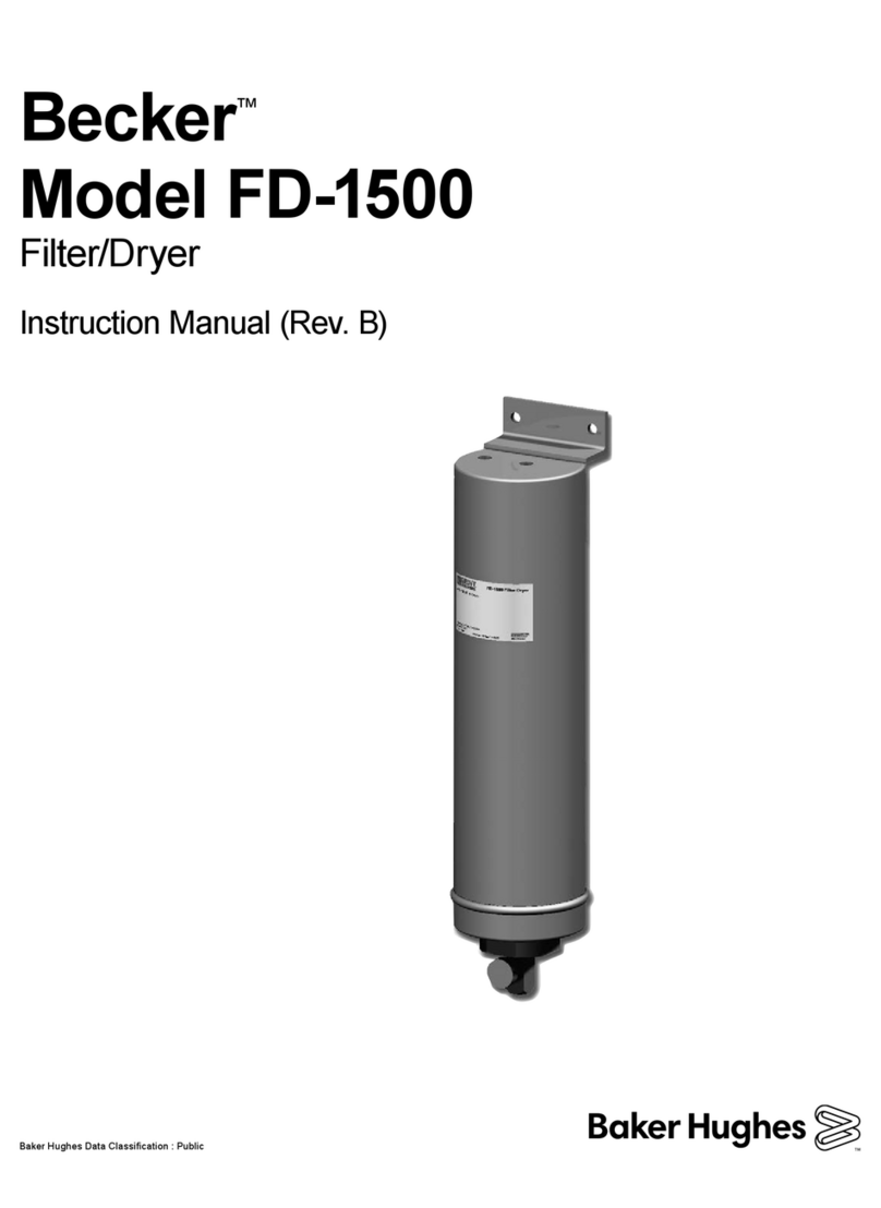 Baker Hughes FD-1500 instruction manual