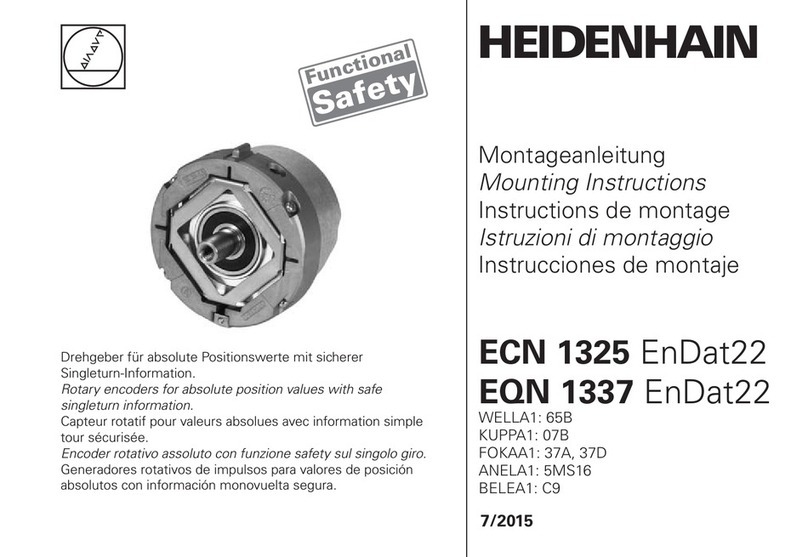 HEIDENHAIN ECN 1325 EnDat22 User manual