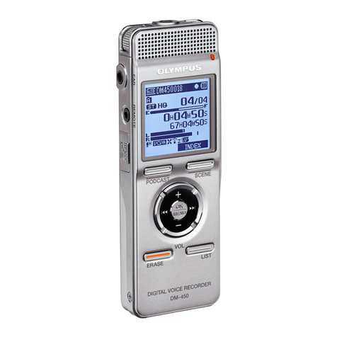 Olympus DM-450 User manual