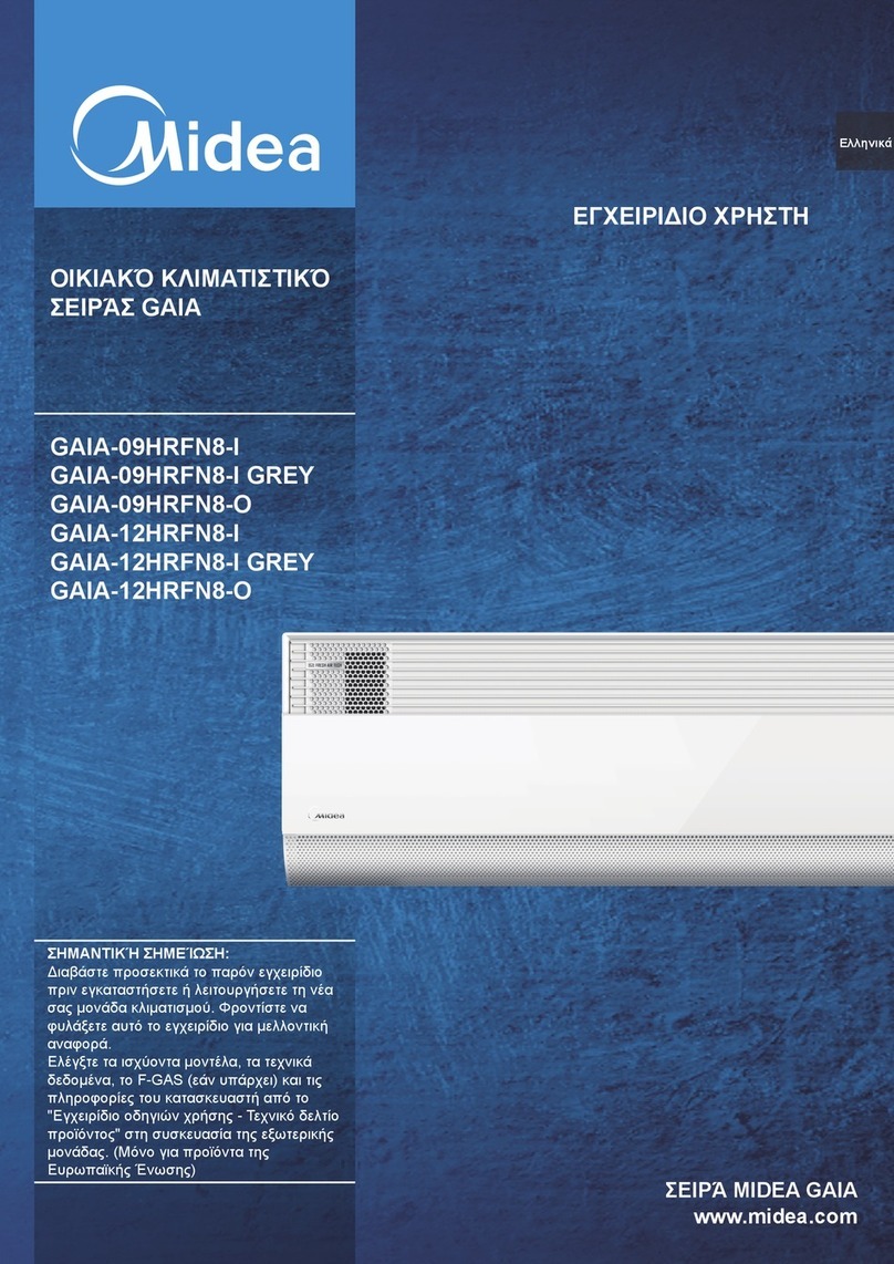 Midea GAIA Series User manual