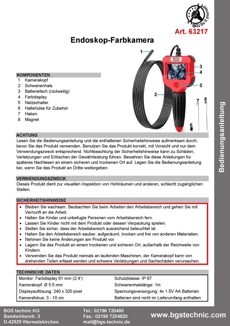 BGS technic BGS 63217 instruction manual