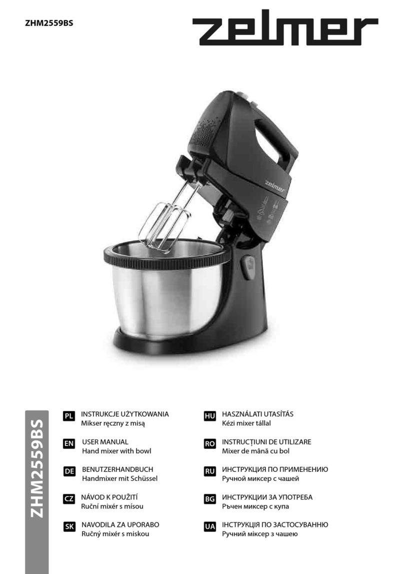 Zelmer ZHM2559BS User manual