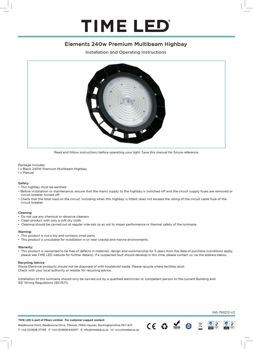 TIME LED Elements User manual TIME LED Elements User manual