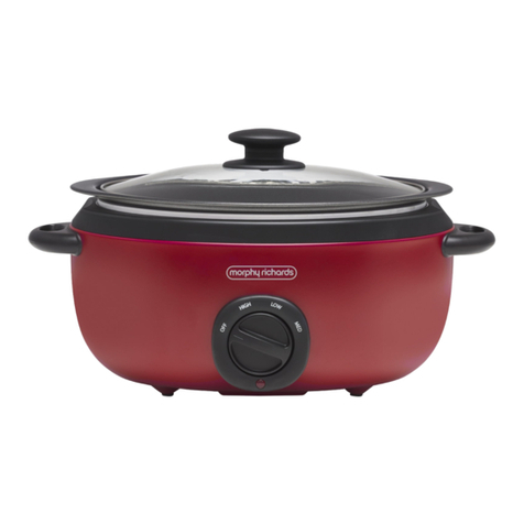 Morphy Richards Sear and Stew MRRSC65CR User manual