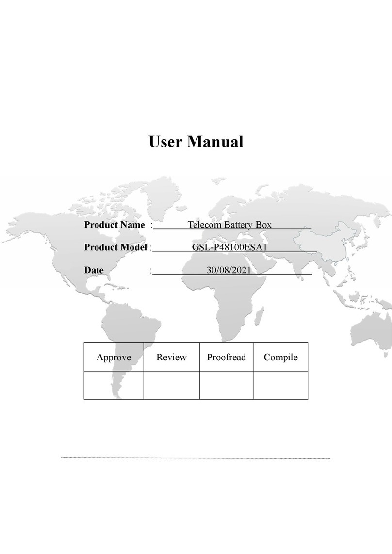 GSL Telecom Battery Box user manual