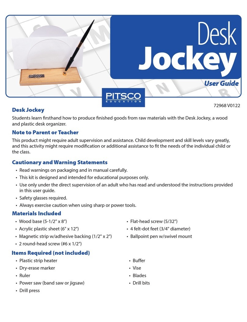 Pitsco Education Desk Jockey user guide