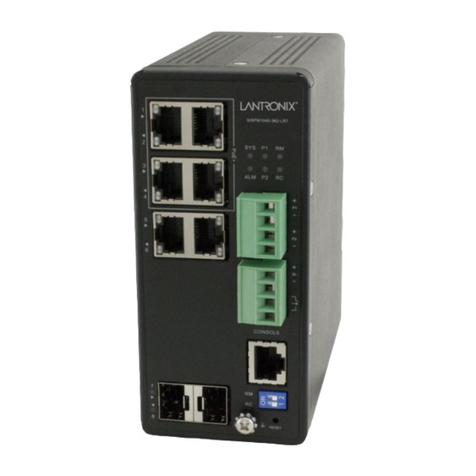 Lantronix SISPM1040-384-LRT-C User manual