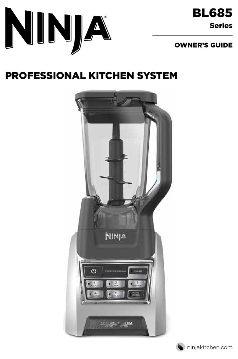 Ninja BL685 owner's guide Ninja BL685 owner's guide