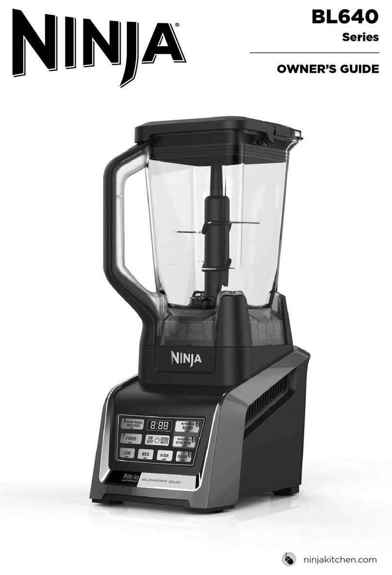 Ninja BL640 User manual