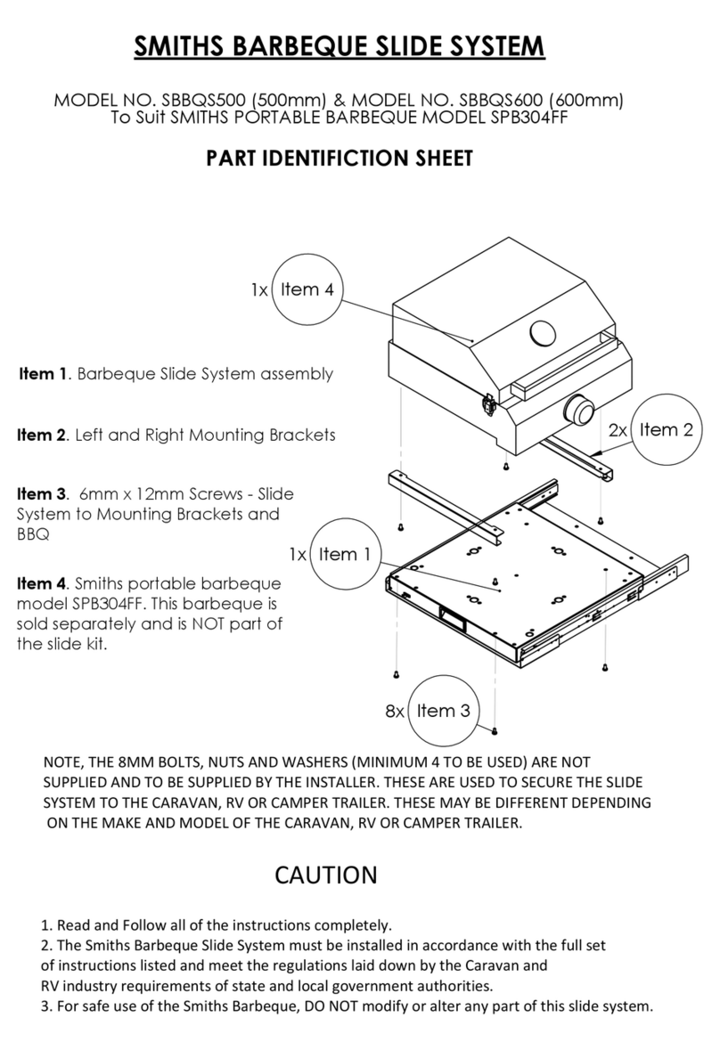 Smith's Heating First SBBQS500 manual