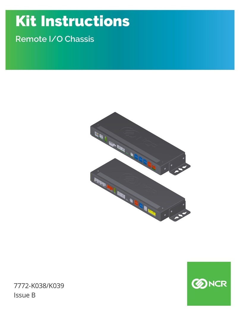 NCR 7772-K038 User manual