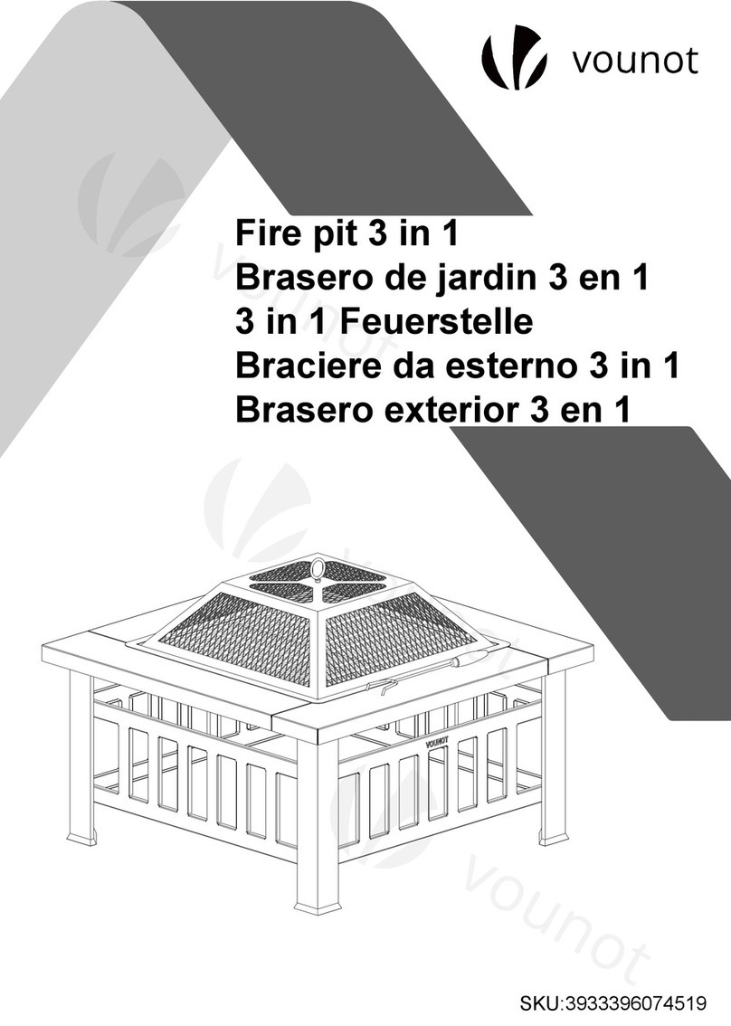 VOUNOT 15008-B Assembly lnstructions