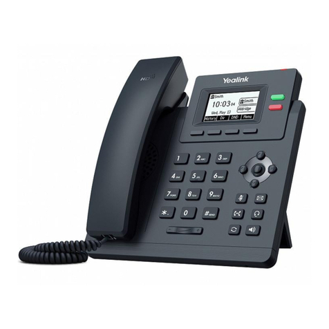 Yealink T31P User manual