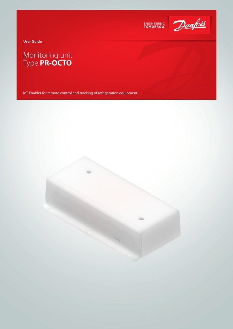Danfoss PR-OCTO User manual
