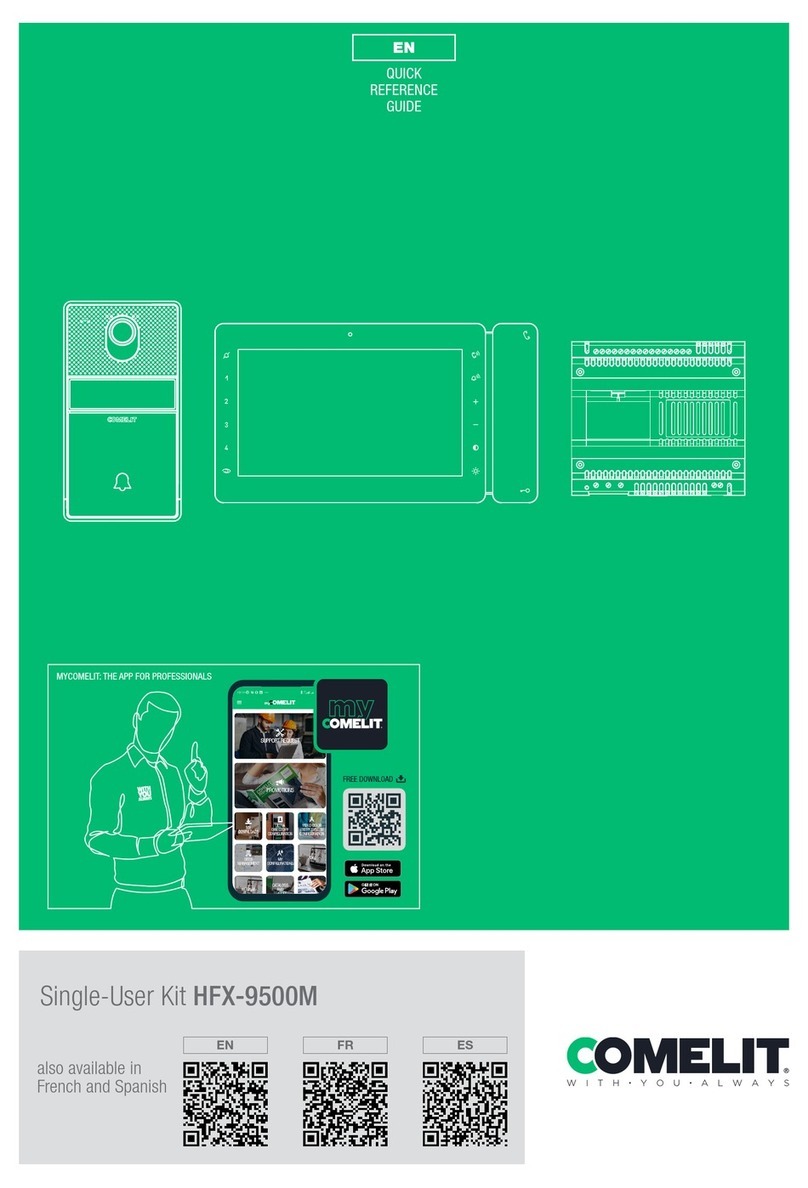 Comelit HFX-9500M User manual