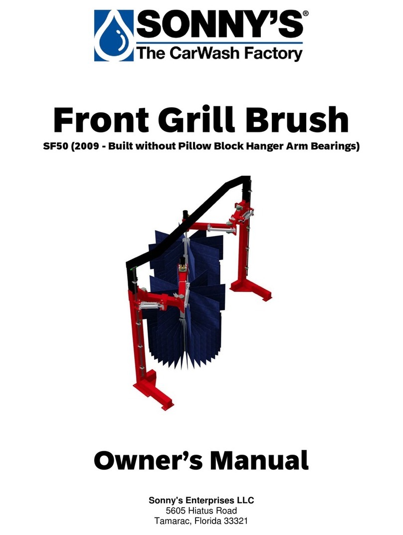 Sonny's SF50 owner's manual