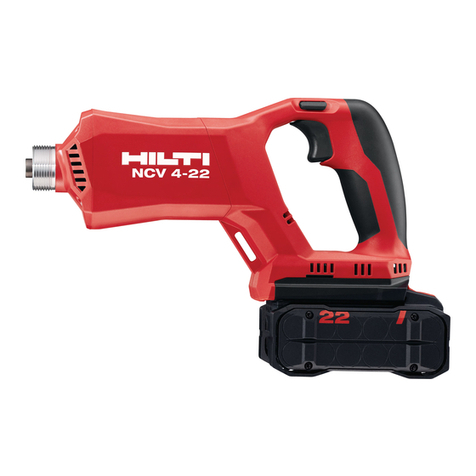 Hilti NCV 4-22 User manual