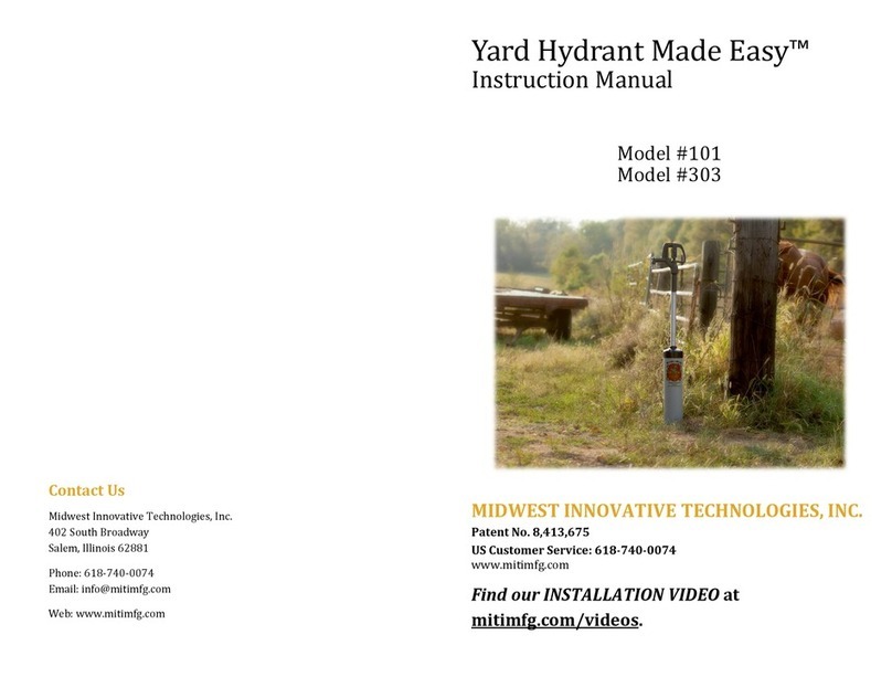 Midwest Made Easy 101 User manual