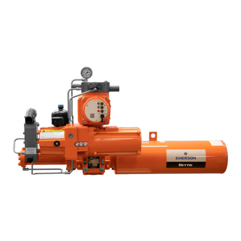 Emerson Bettis EHO User manual