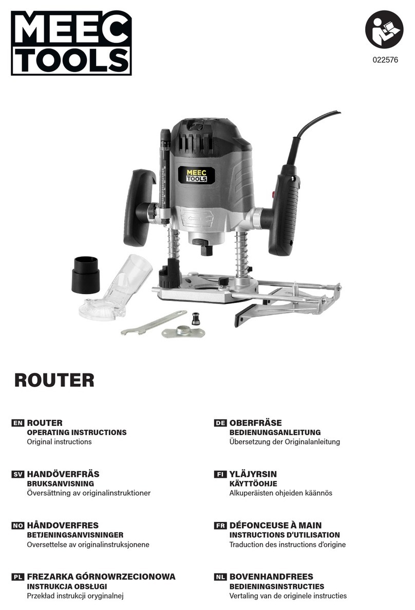 Meec tools 022576 operating instructions