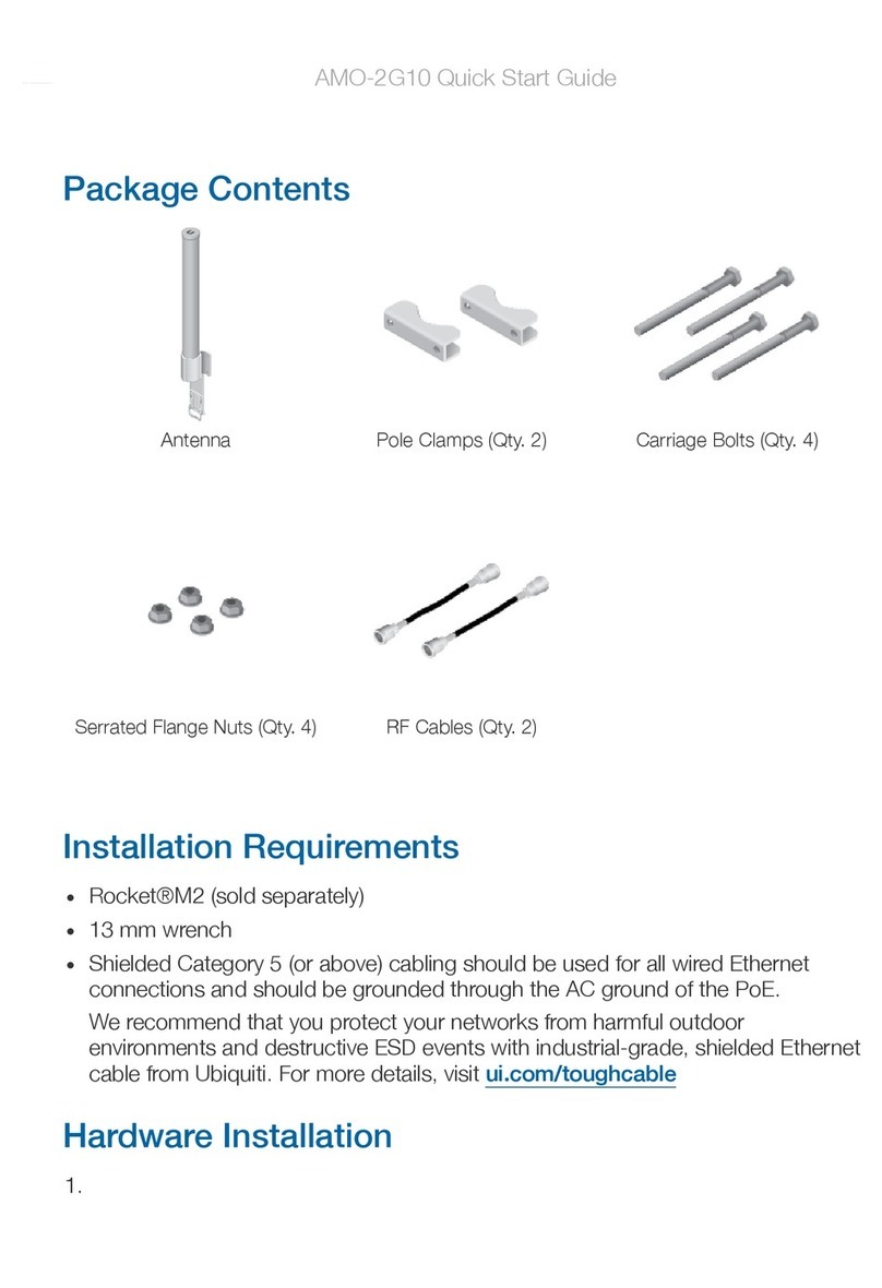 Ubiquiti airMAX Omni AMO-2G10 quick start guide