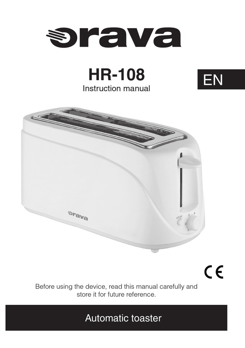 Orava HR-108 instruction manual