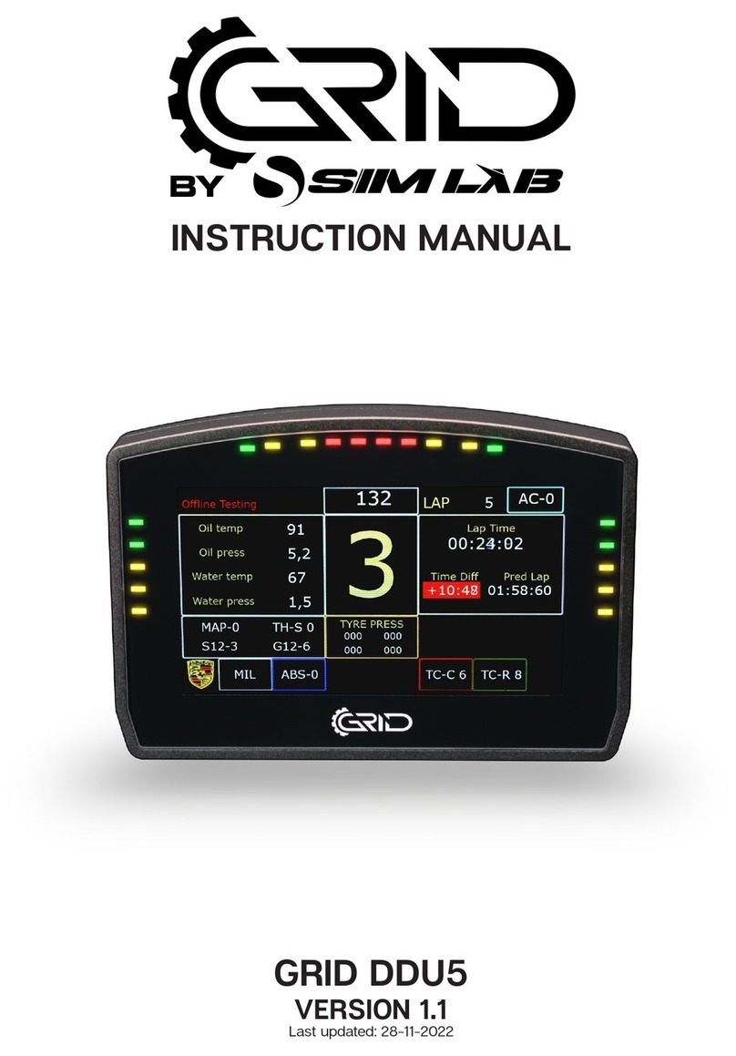 Sim-Lab GRID DDU5 instruction manual