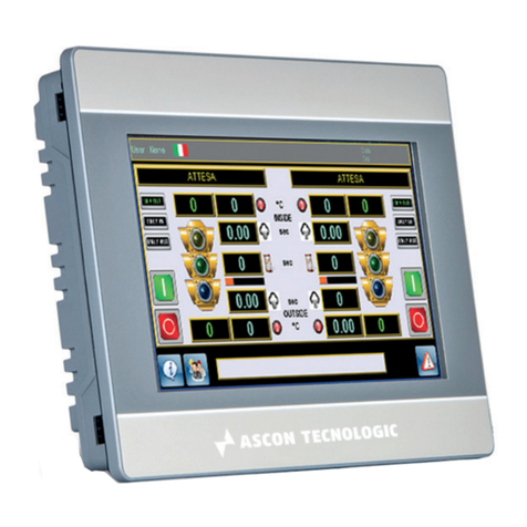 Ascon tecnologic PM74 User manual