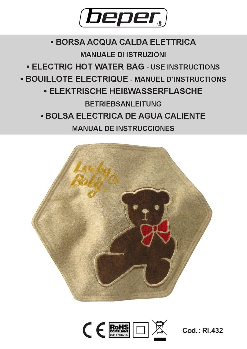 Beper RI.432 Operating and maintenance manual