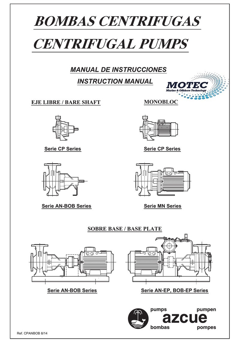 azcue AN Series instruction manual