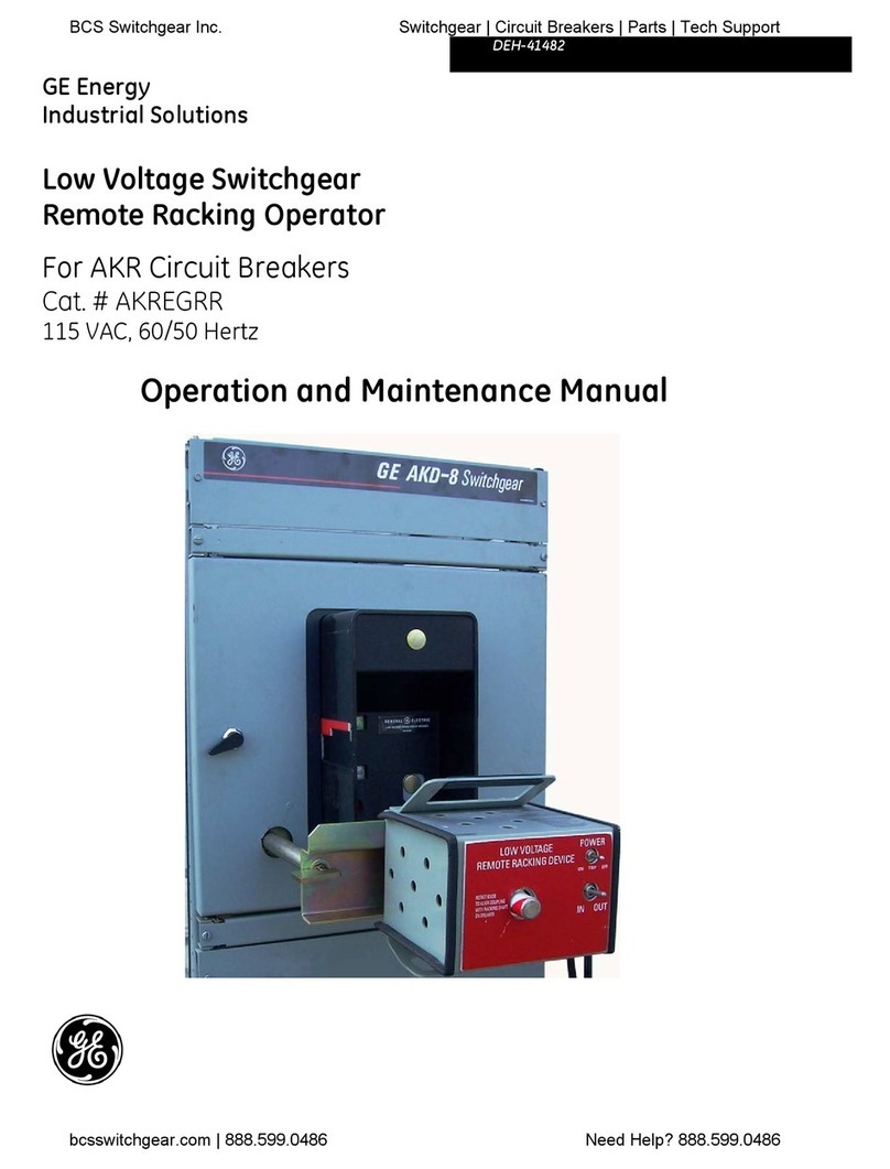 GE AKD-8 User manual