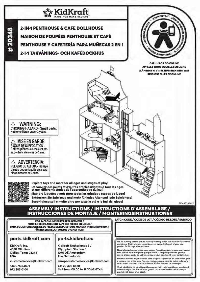 KidKraft 20348 Assembly instructions