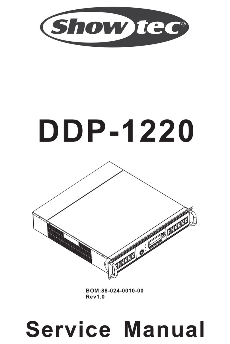 Show Tec DDP-1220 User manual