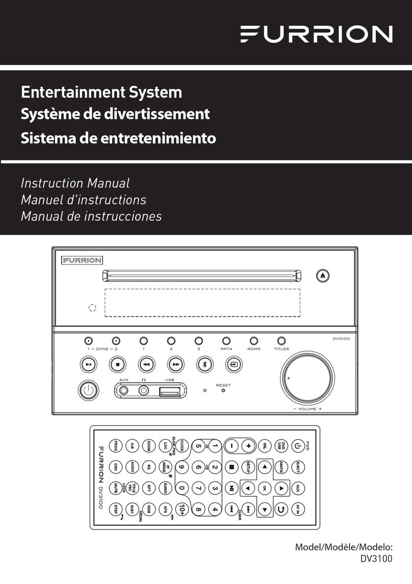 Furrion DV3100 instruction manual