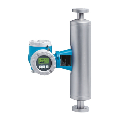 Endress+Hauser Proline Promass 83 operating instructions