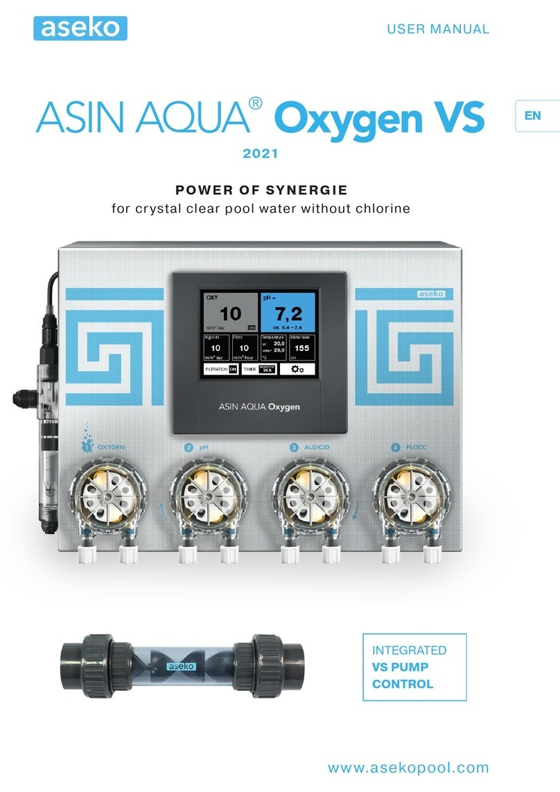 Aseko ASIN AQUA Oxygen VS User manual
